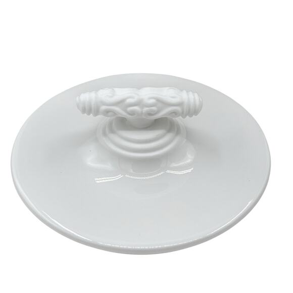 Katy Briscoe Covered Sugar Bowl Bangles Collection White Bone China NEW w/ Box - Picture 5 of 10